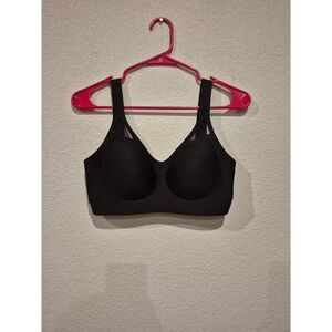 Component Women's Padded Demi Bra Underwire Size Small Black NWOT